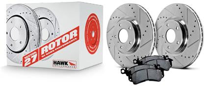 Hawk Performance 10-14 Chevrolet Camaro SS Zl1 Brembo -Sector 27 Rotors w/ PC Pads Kit -Rear - Southwest Speed LLC