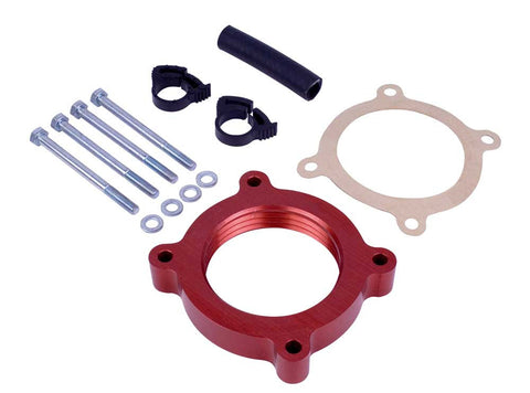 Airaid 11-15 Ford Mustang 3.7L V6 / 11-14 Ford F-150 3.7L V6 PowerAid TB Spacer  - Southwest Speed LLC